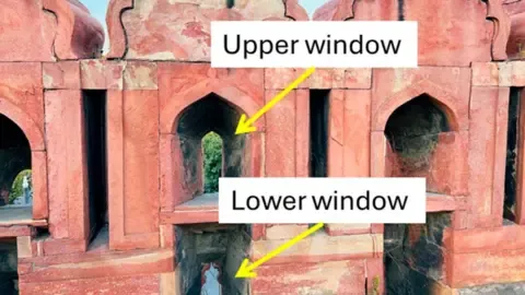 The capital's toxic air is changing the historic Red Fort black, investigation indicates